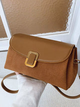 Buckle Flap Crossbody Bag - Trendsi - Flyclothing LLC