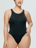 Full Size Round Neck Wide Strap Bodysuit - Trendsi - Flyclothing LLC