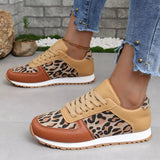 Leopard Print Casual Sneakers - Trendsi - Flyclothing LLC