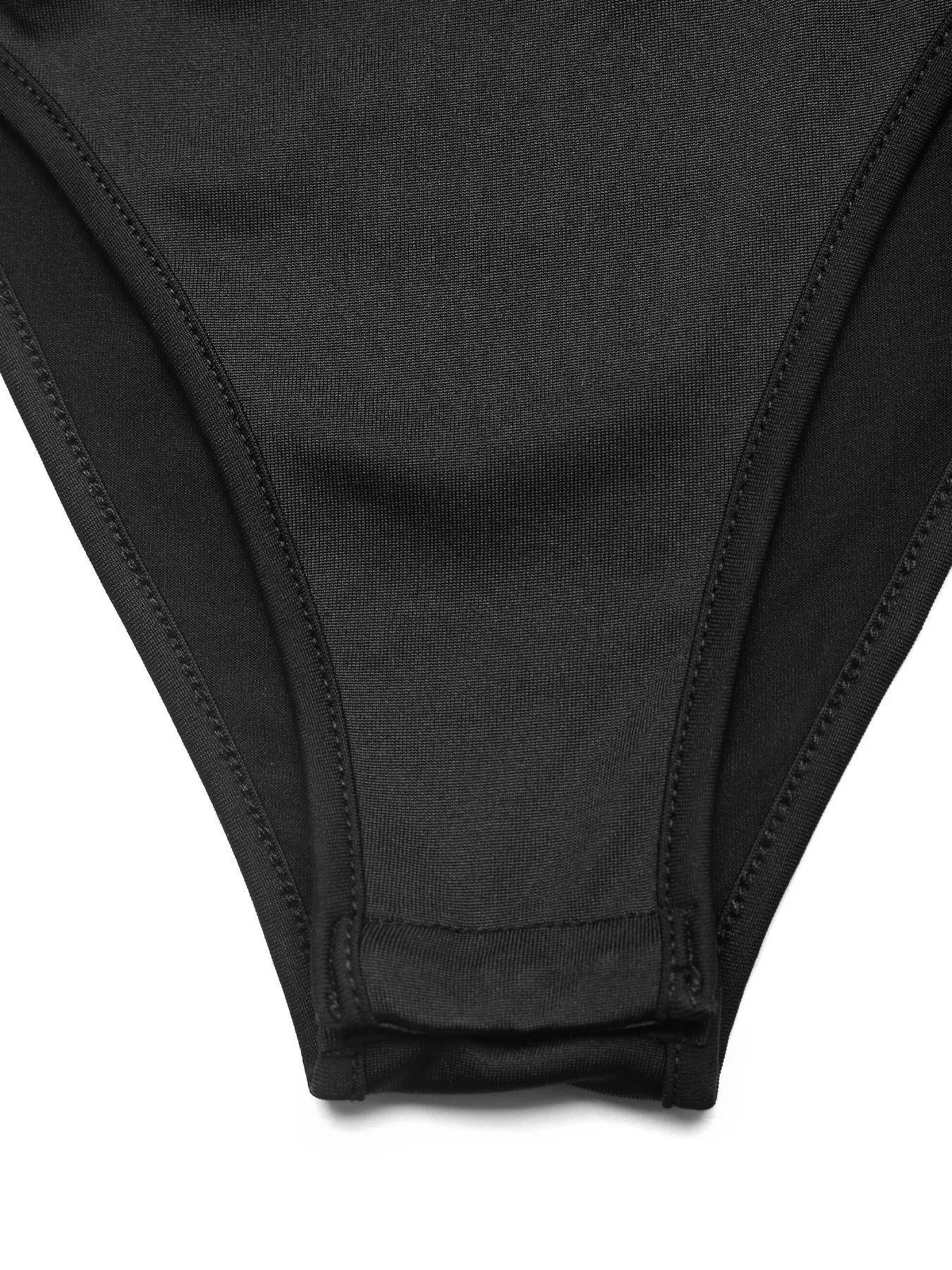 Lace Panel Cowl Neck Sleeveless Bodysuit - Trendsi - Flyclothing LLC