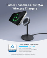 Anker MagGo Wireless Charger (Stand) with Adapter and Cable BOA - Anker - Flyclothing LLC