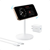 Anker MagGo Wireless Charger (Stand) with Adapter and Cable BOA - Anker - Flyclothing LLC