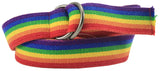Rainbow Web belt