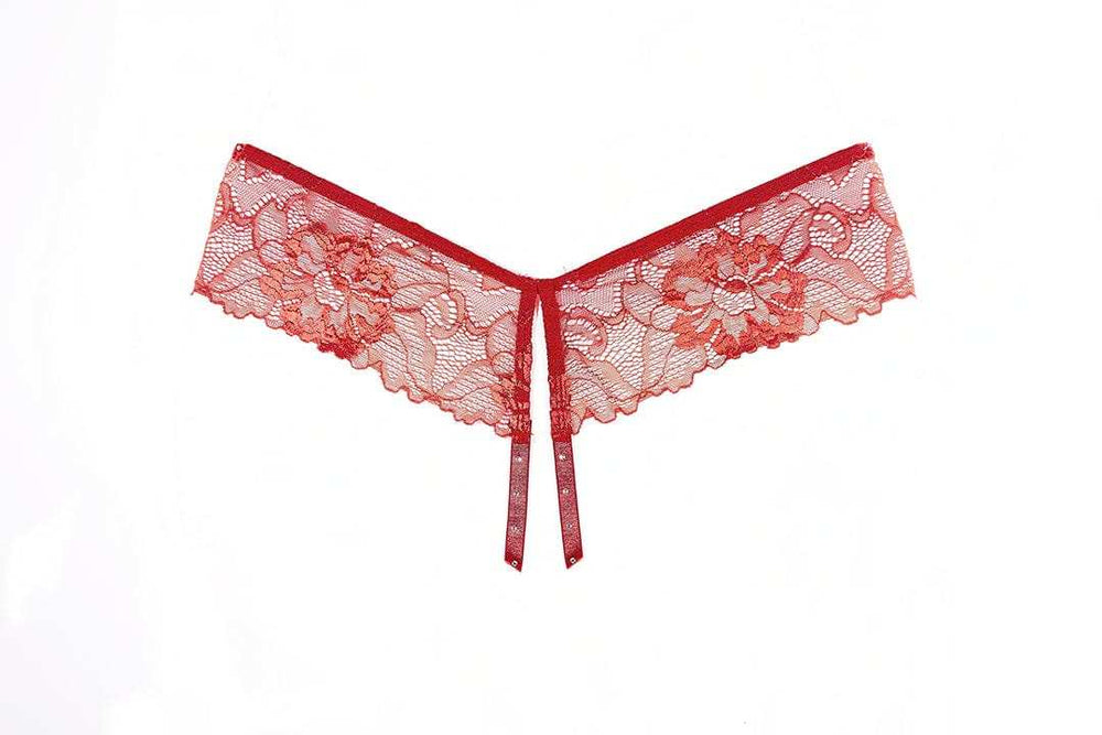Allure Lingerie Tallulah Open Panty - Allure Lingerie - Flyclothing LLC