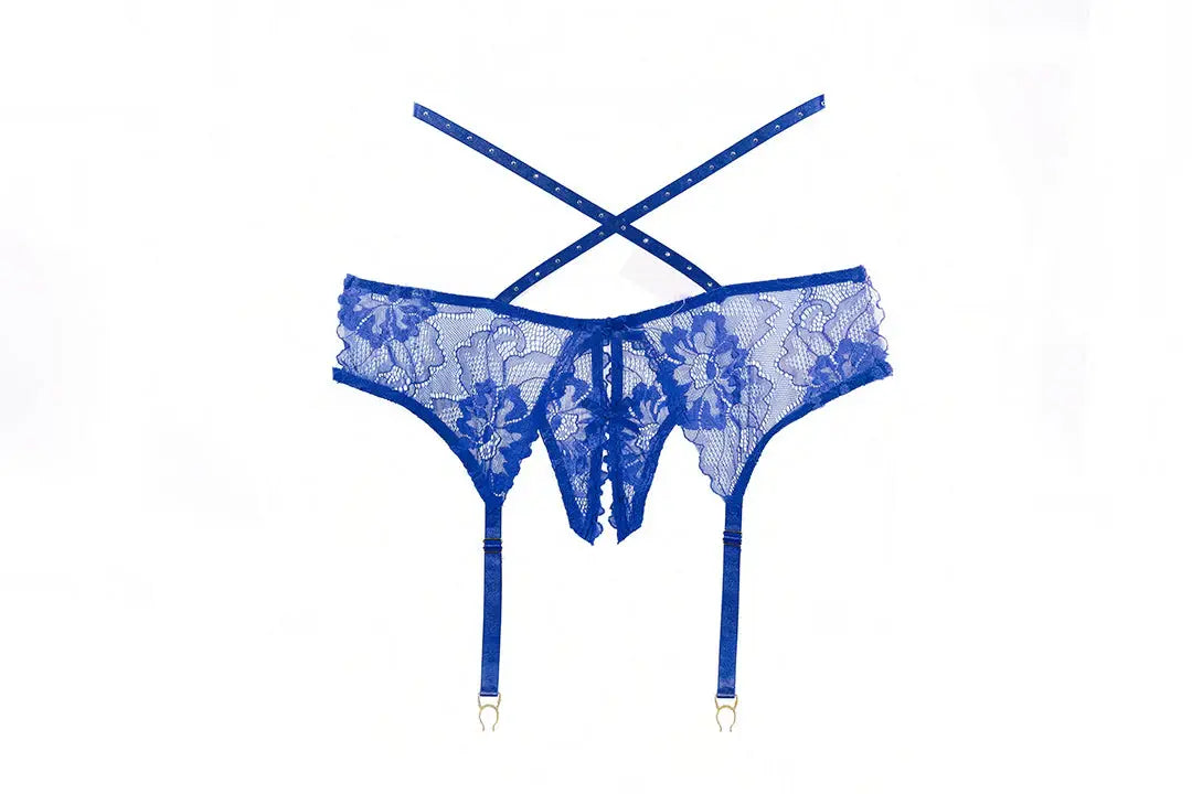 Allure Lingerie Charlotte Garter Panty - Allure Lingerie - Flyclothing LLC