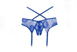 Allure Lingerie Charlotte Garter Panty - Allure Lingerie - Flyclothing LLC