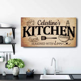 Your Kitchen Sign - Tailored Canvases - Flyclothing LLC