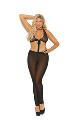 Elegant Moments Mesh tie top - Elegant Moments - Flyclothing LLC