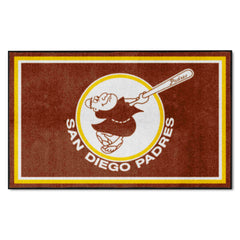 San Diego Padres 4ft. x 6ft. Plush Area Rug1969 - San Diego Padres