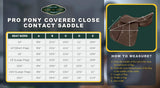 Henri de Rivel Pro Pony Covered Close Contact Saddle - Breeches.com - Flyclothing LLC