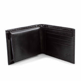 Scully Leather Black Men's Slim Billfold W/Removable Id