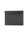 Scully Leather Black Men's Slim Billfold W/Removable Id