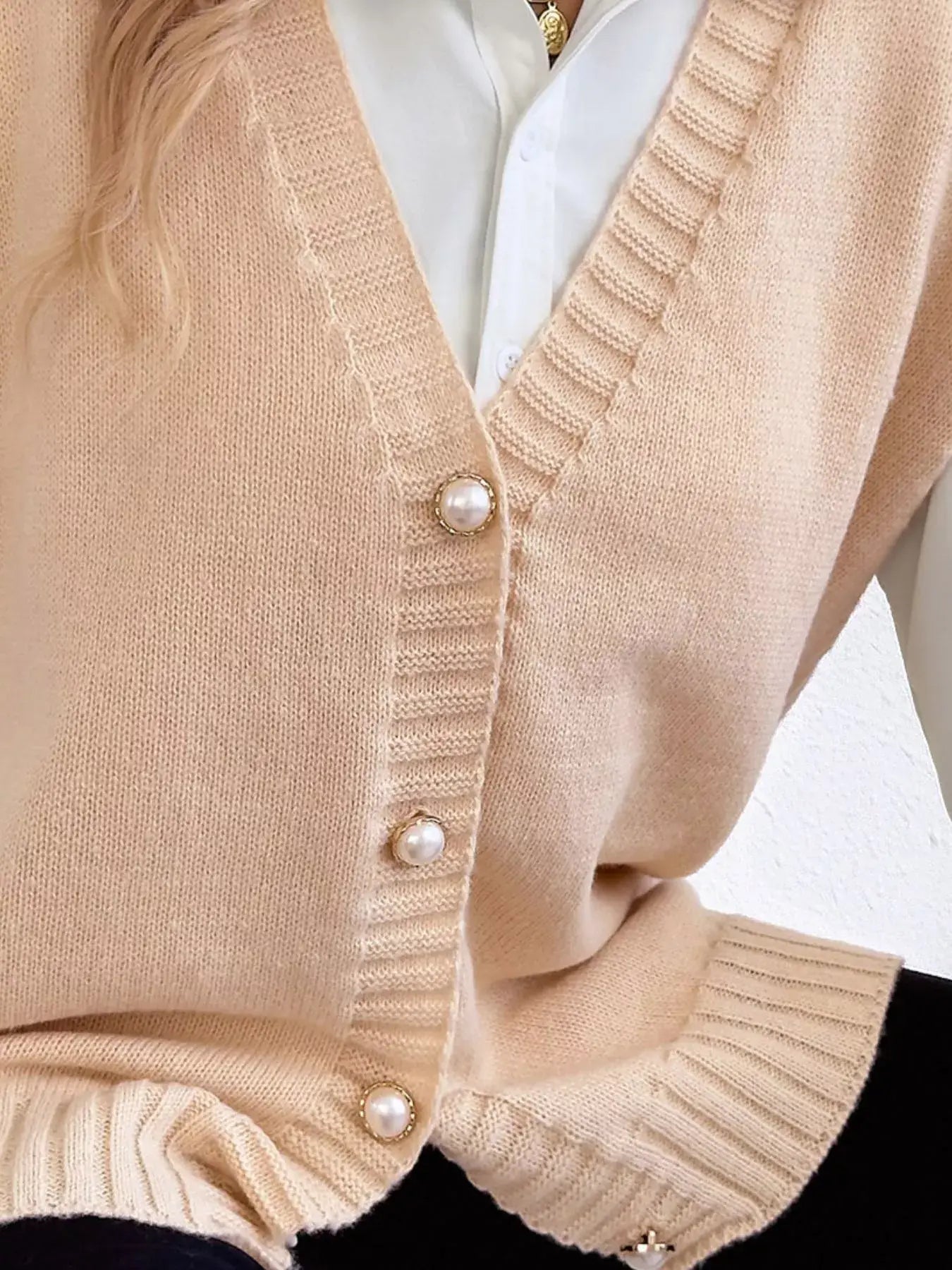 Button-Down Button Up Sweater Vest - Trendsi - Flyclothing LLC