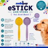 eStick Hand-Held Dog Enrichment Target Training Toy - Interactive Lick Stick | USA Made - SodaPup/True Dogs, LLC - Flyclothing LLC