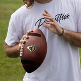 Purdue Team Stripe Official-Size Composite Football