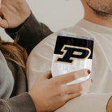Purdue Color Block 16 oz Stainless Curved Beverage