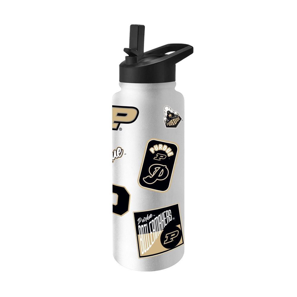 Purdue 34oz White Dreamweave Quencher Bottle - Logo Brands - Flyclothing LLC