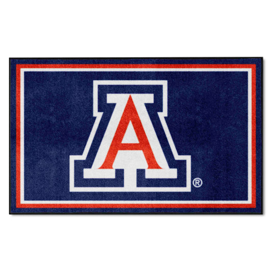 Arizona Wildcats 4ft. x 6ft. Plush Area Rug - Arizona