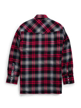 Men's Ely Cattleman Long Sleeve Quilted Flannel- Black