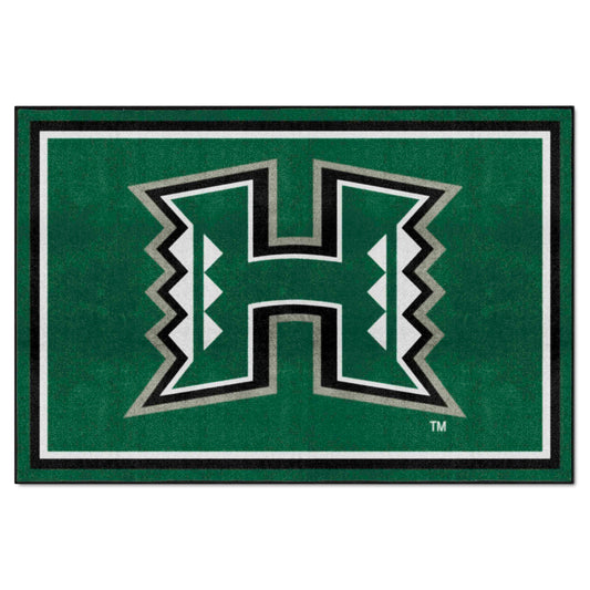 Hawaii Rainbows 5ft. x 8 ft. Plush Area Rug - Hawaii