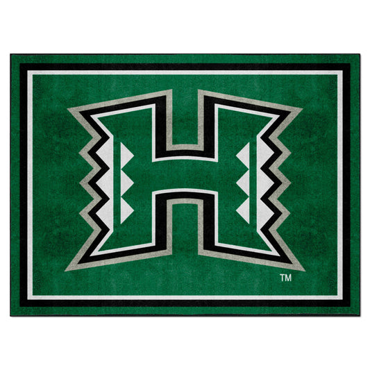 Hawaii Rainbows 8ft. x 10 ft. Plush Area Rug - Hawaii