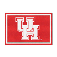 Houston Cougars 5ft. x 8 ft. Plush Area Rug - Houston