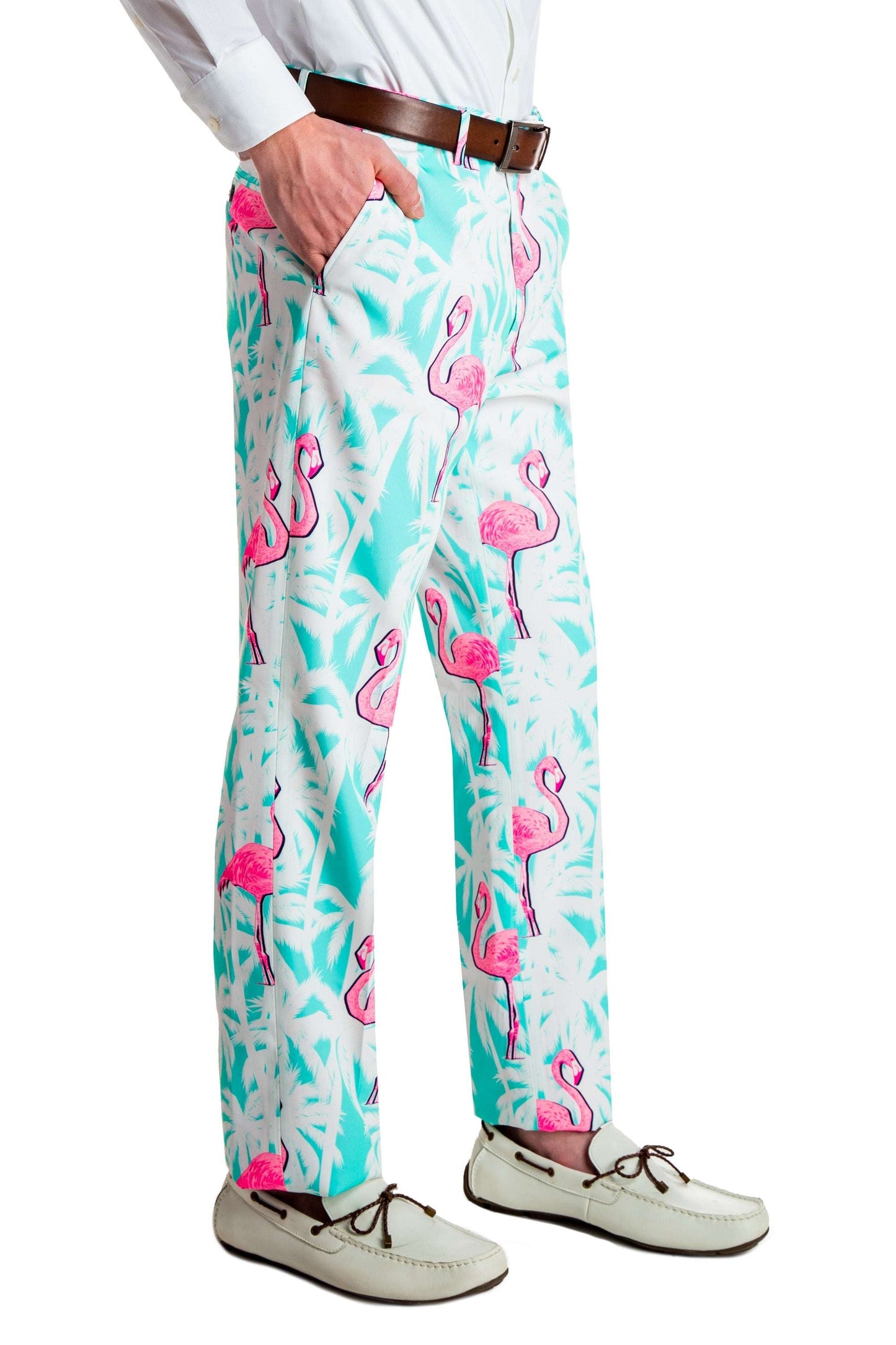 El Flamenco | Tropical Flamingo Print Suit
