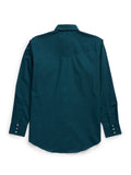 Men's Ely Cattleman Long Sleeve Solid Pine Western Shirt