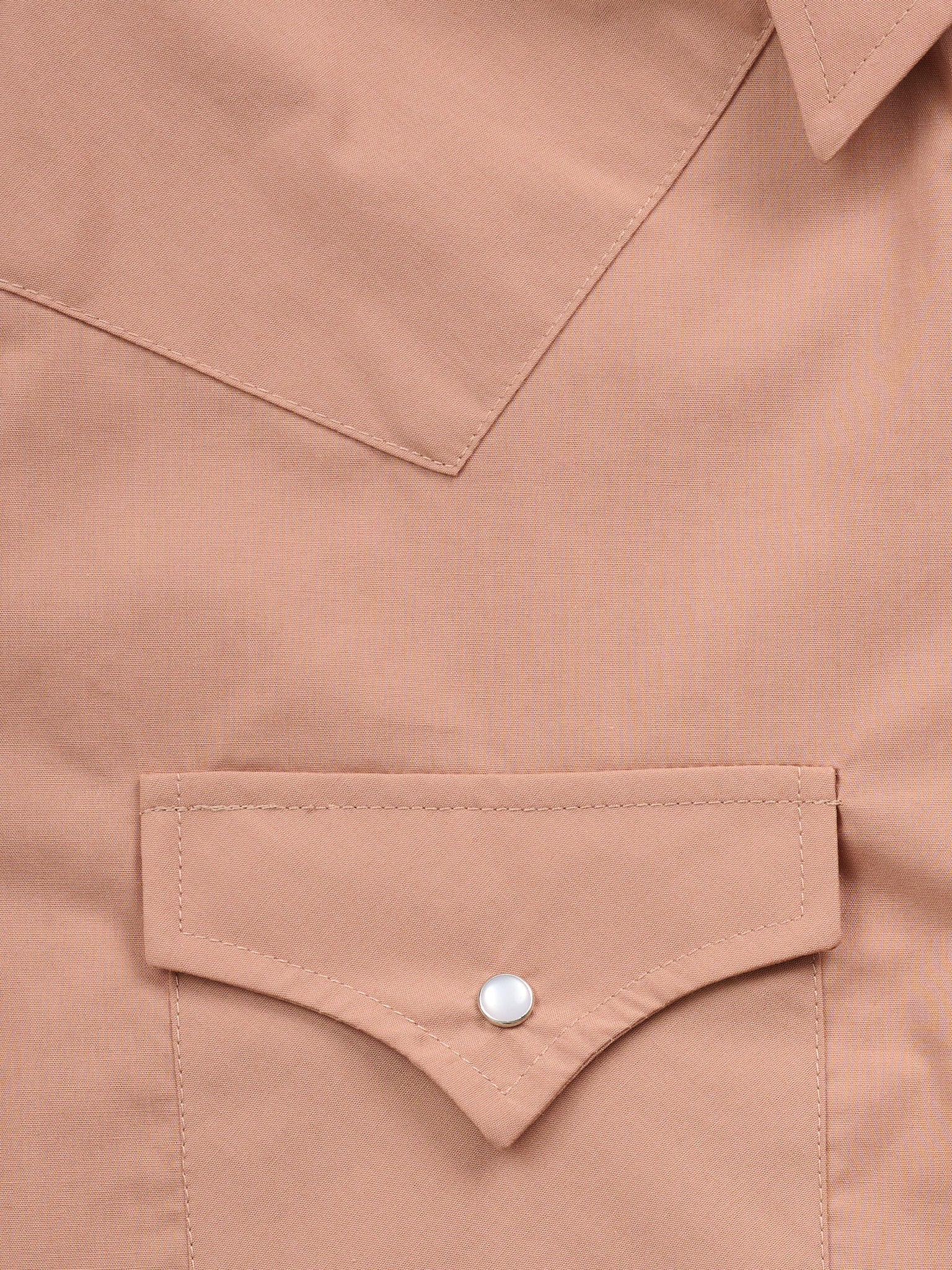 Men's Ely Cattleman Long Sleeve Solid Honey Brown Western Shirt