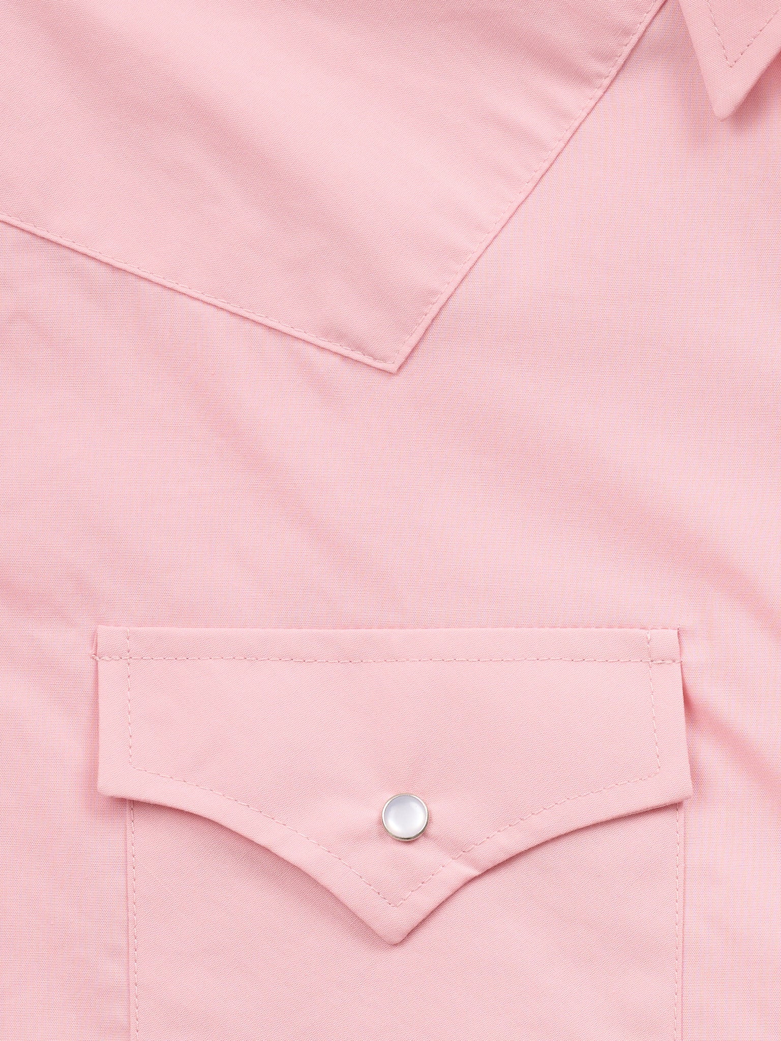 Men's Ely Cattleman Long Sleeve Solid Pink Western Shirt