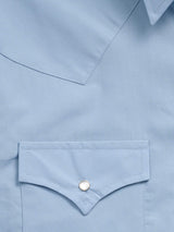 Men's Ely Cattleman Long Sleeve Solid Stone Blue Western Shirt - Ely Cattleman - Flyclothing LLC
