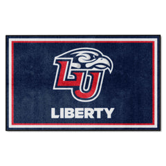 Liberty Flames 4ft. x 6ft. Plush Area Rug - Liberty