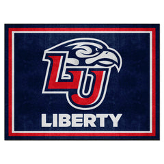 Liberty Flames 8ft. x 10 ft. Plush Area Rug - Liberty