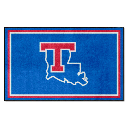 Louisiana Tech Bulldogs 4ft. x 6ft. Plush Area Rug - Louisiana Tech