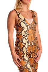 The Antidote | Snakeskin Jumpsuit - Shinesty