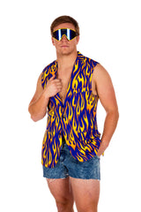 The Flava Town | Sleeveless Blazer - Shinesty