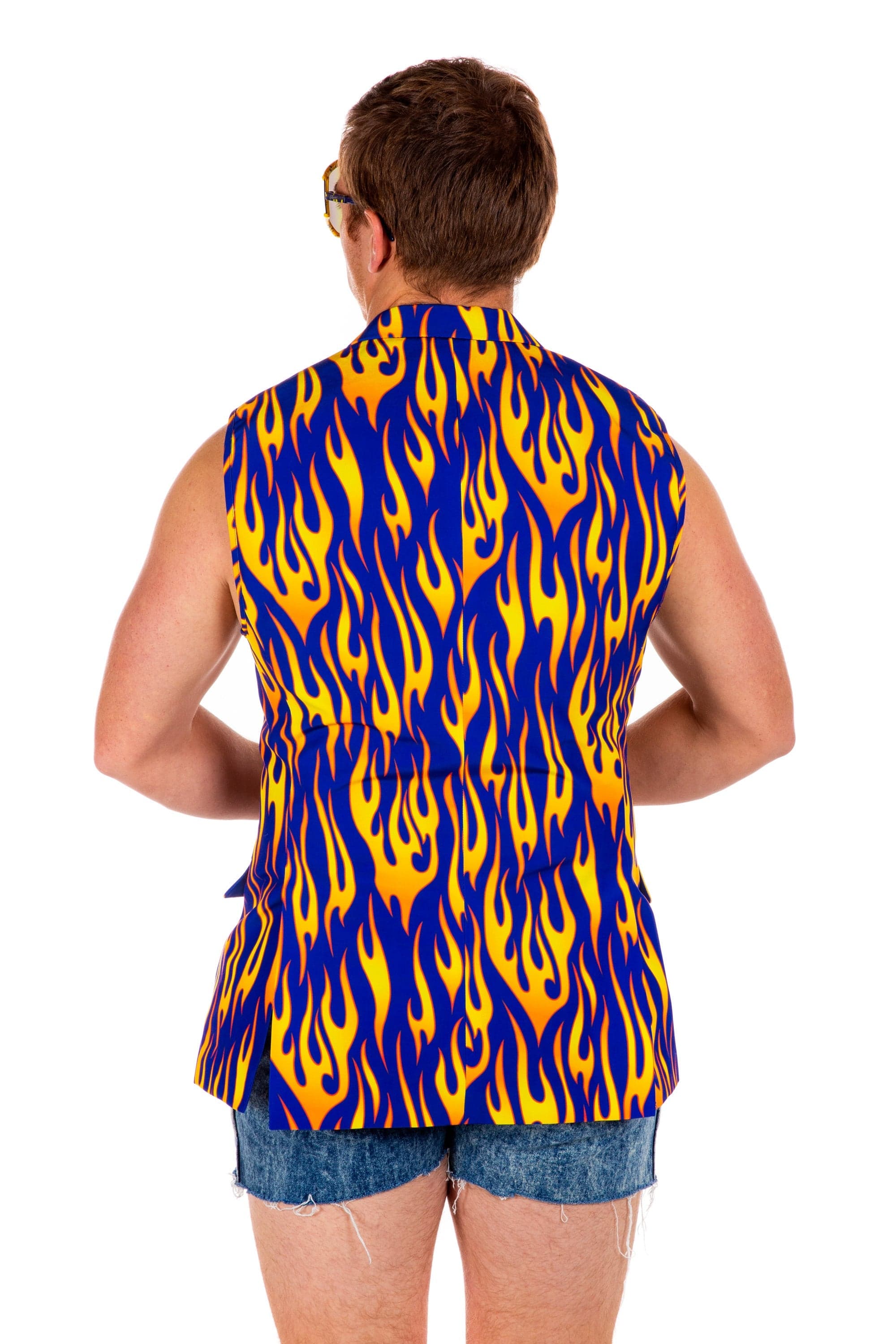 The Flava Town | Sleeveless Blazer - Shinesty
