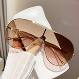 Gradient Aviator Sunglasses - Trendsi - Flyclothing LLC
