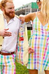 The Savannah Swinger | Yellow Derby Seersucker Suit - Shinesty - Flyclothing LLC
