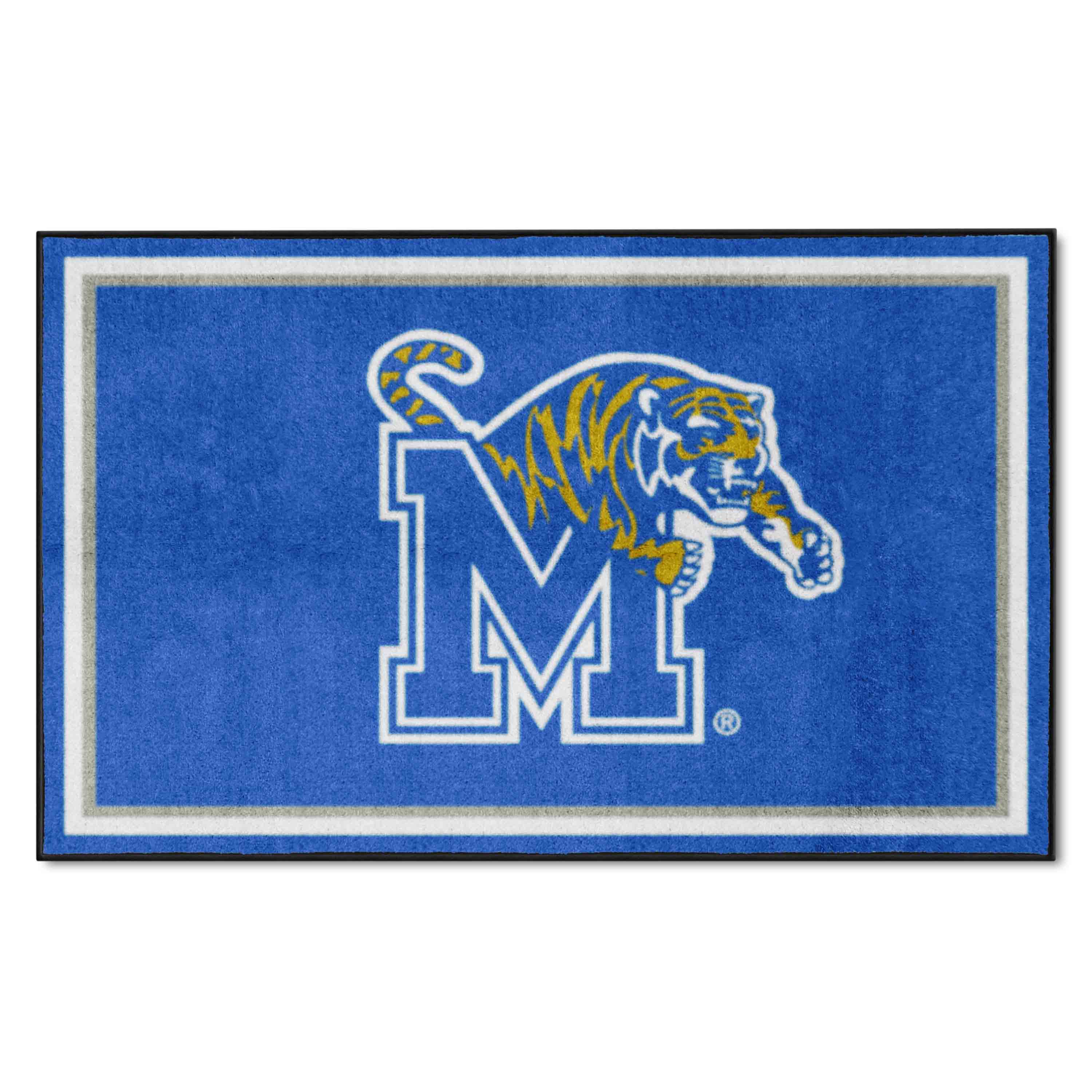 Memphis Tigers 4ft. x 6ft. Plush Area Rug - Memphis
