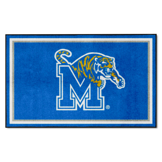 Memphis Tigers 4ft. x 6ft. Plush Area Rug - Memphis