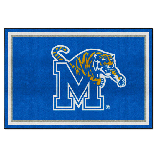 Memphis Tigers 5ft. x 8 ft. Plush Area Rug - Memphis