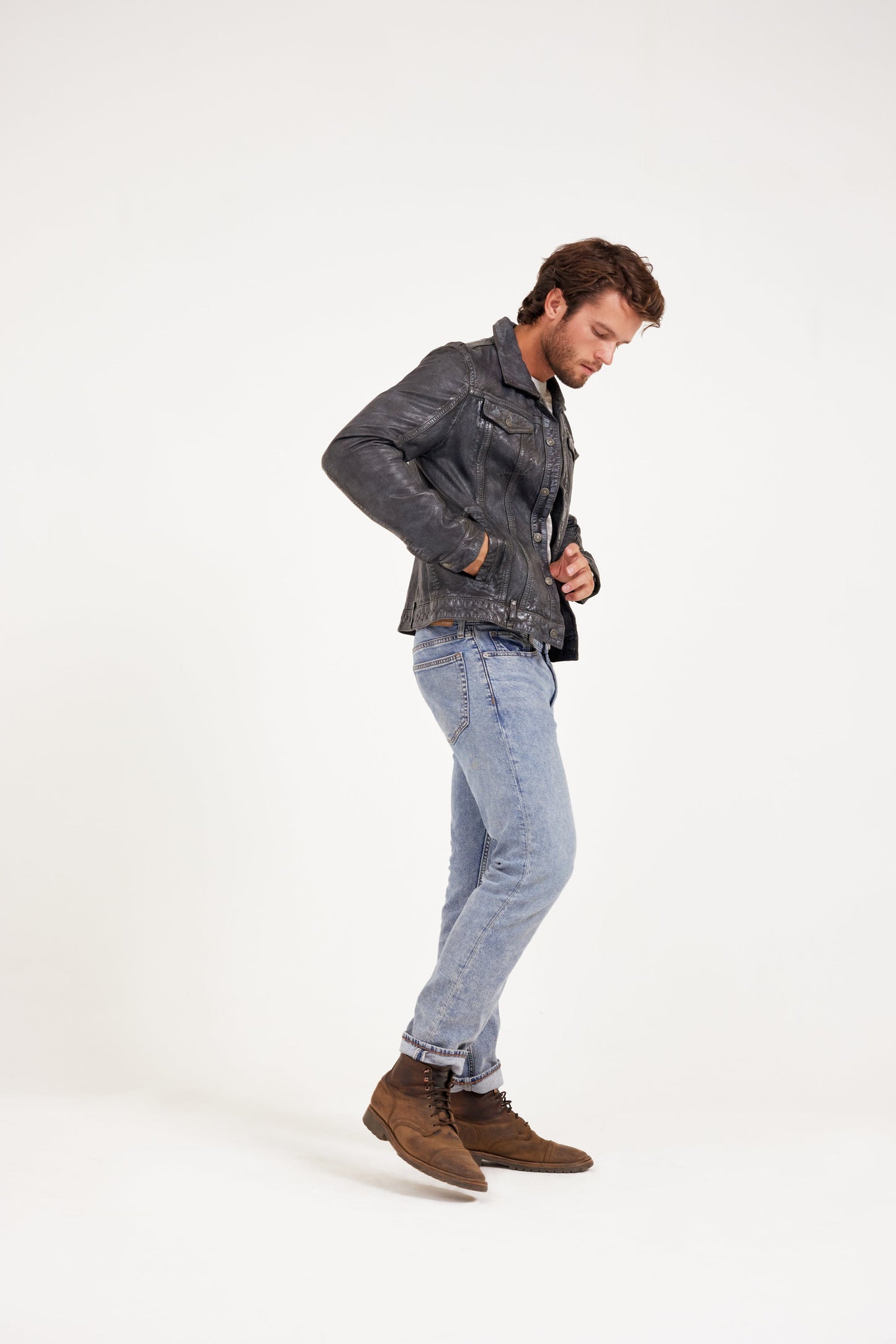 Geoff RF Leather Jacket