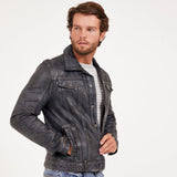 Geoff RF Leather Jacket