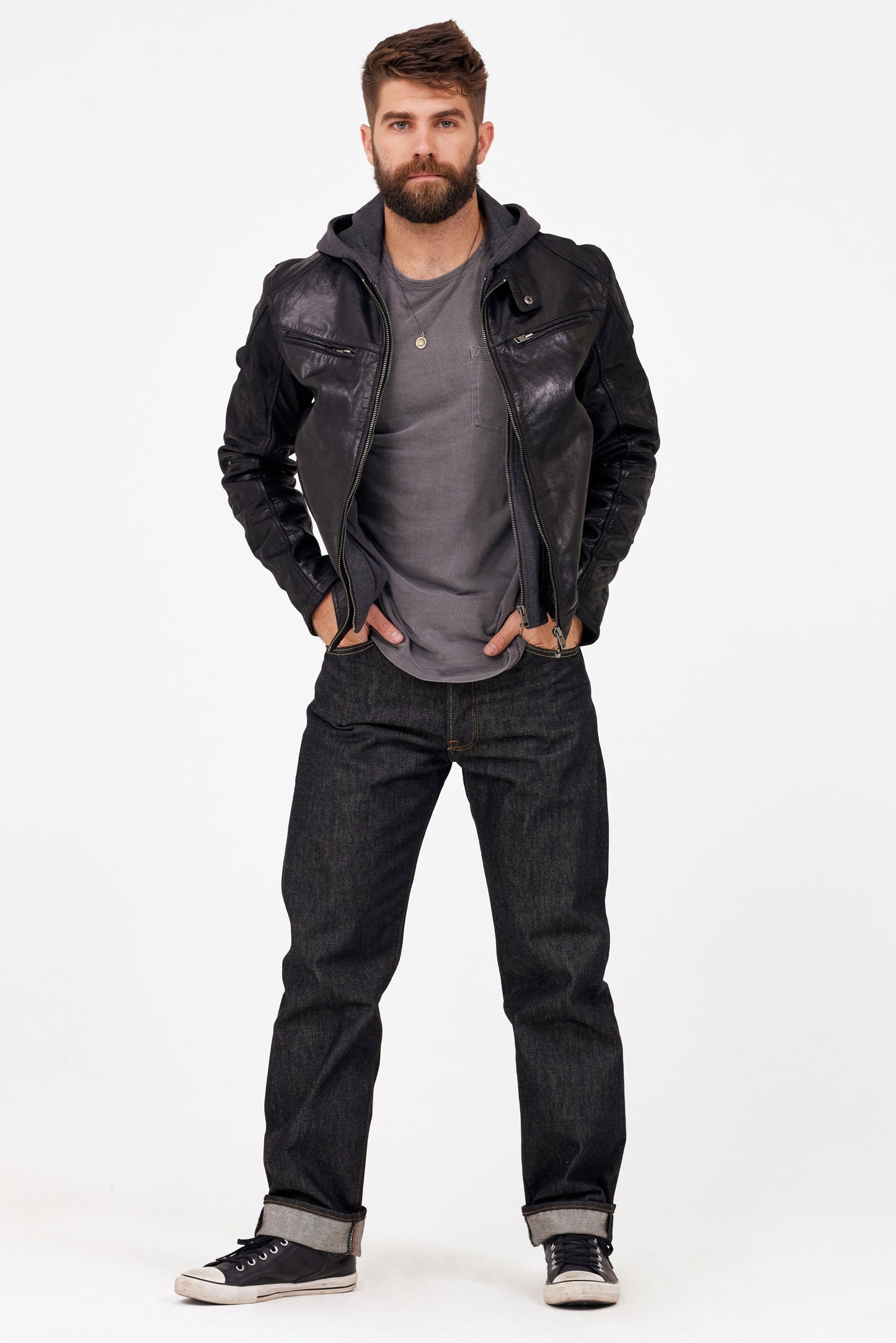 Biko RF, Leather Jacket