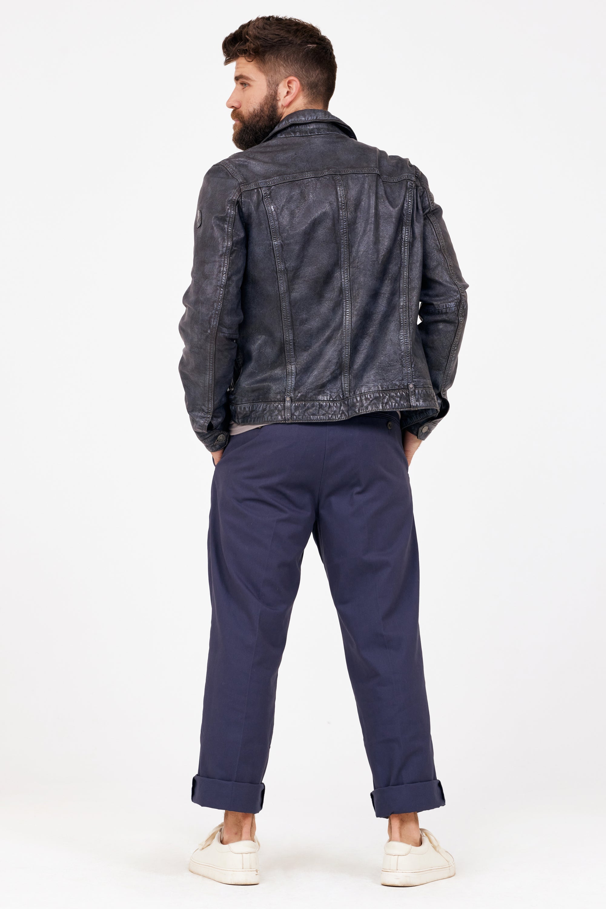 Geoff RF Leather Jacket