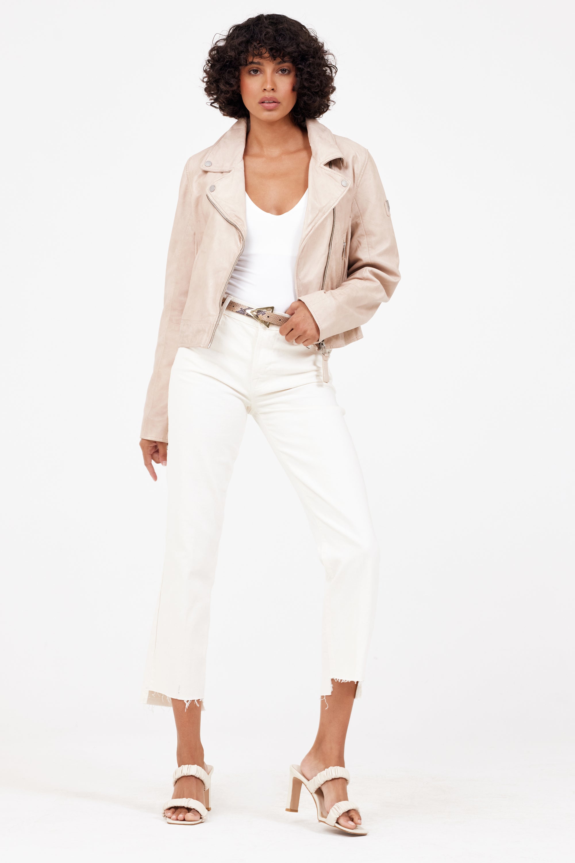 Julene RF Leather Jacket