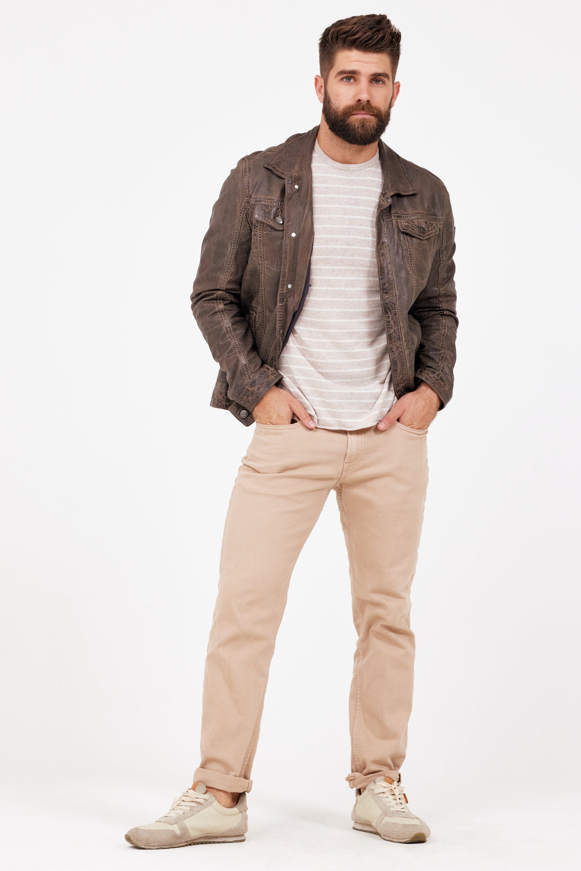 Geoff RF Leather Jacket