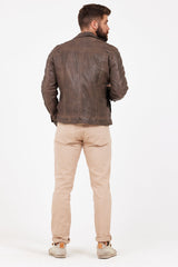 Geoff RF Leather Jacket
