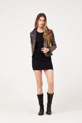 Vicki RF Leather Jacket
